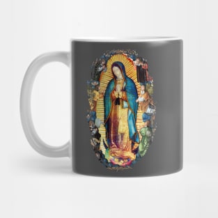 Our Lady of Guadalupe Virgin Mary and Angels Mug